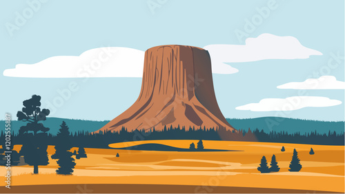 Devil's Tower National Monument- A Geologic Marvel