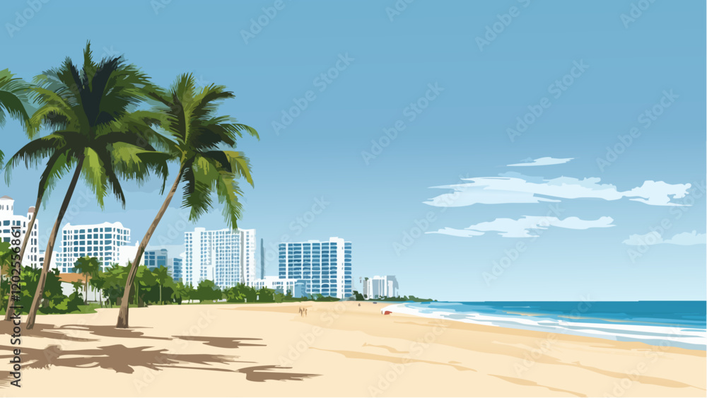 Fort Lauderdale- Palm Trees and Ocean Breeze Fort Lauderdale- Palm Trees and Ocean Breeze
