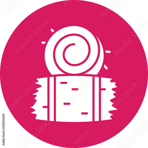 Hay icon single vector illustration