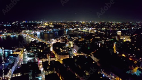 Wallpaper Mural This video of night-time Turkey, Istanbul, showcases Istanbul’s stunning skyline and sea under a mesmerizing glow, blending the city’s historical charm, iconic landmarks, and vibrant energy views. Torontodigital.ca