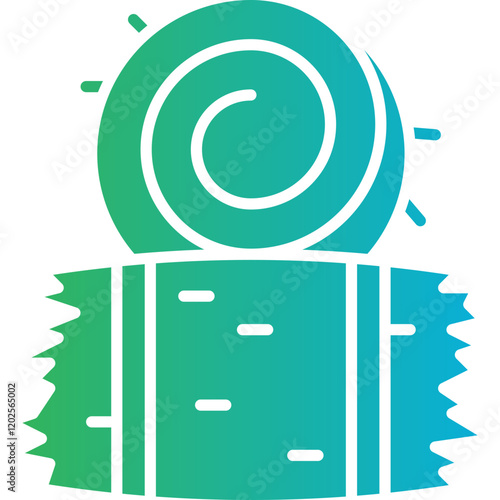 Hay icon single vector illustration