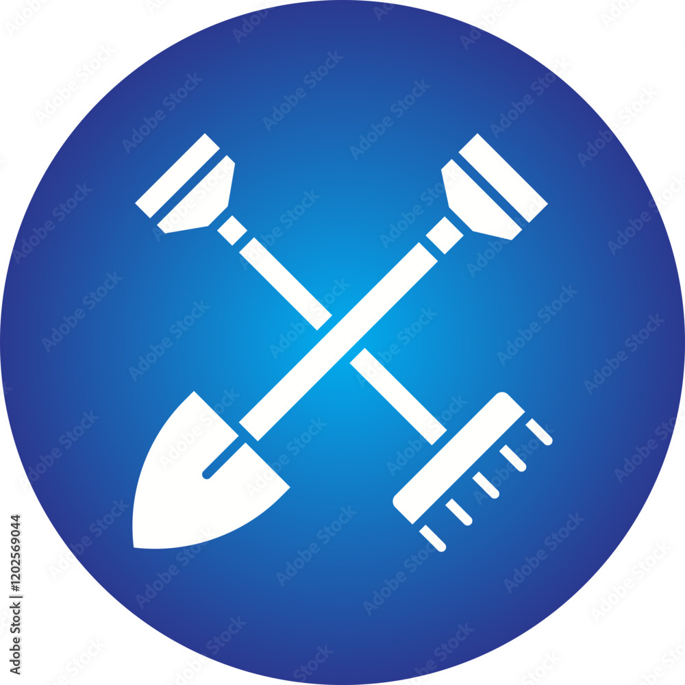 Farming Tools icon single vector illustration Farming Tools icon single vector illustration
