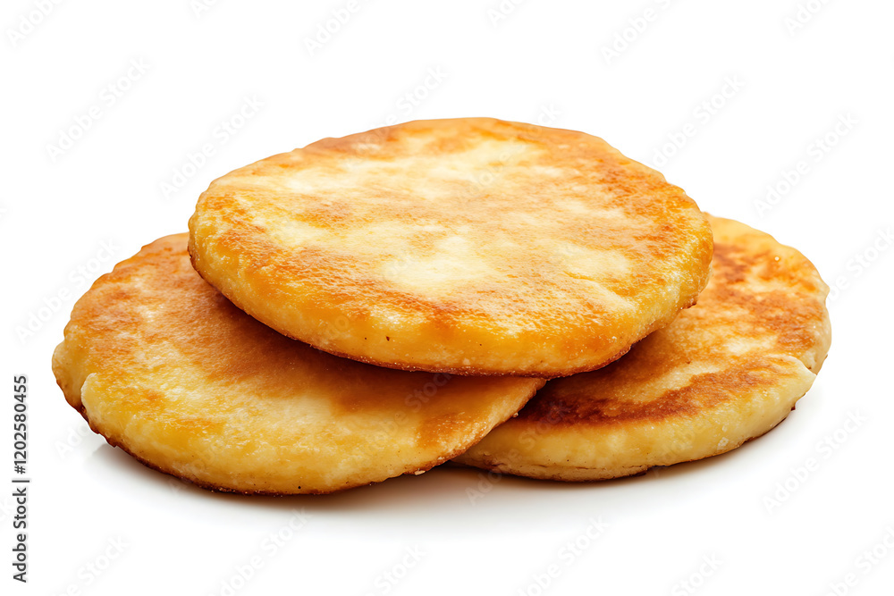 Pancakes isolated on a white background Pancakes isolated on a white background