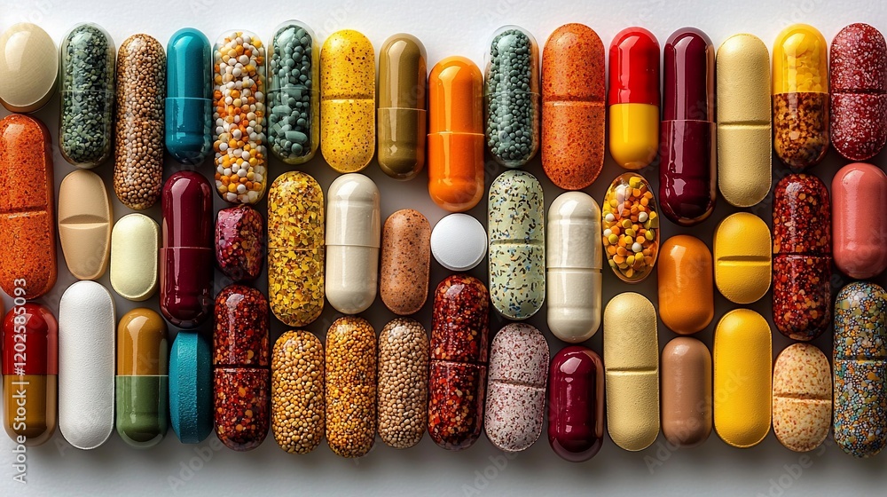 A Colorful Array of Capsules and Tablets: A Pharmaceutical Panorama A Colorful Array of Capsules and Tablets: A Pharmaceutical Panorama