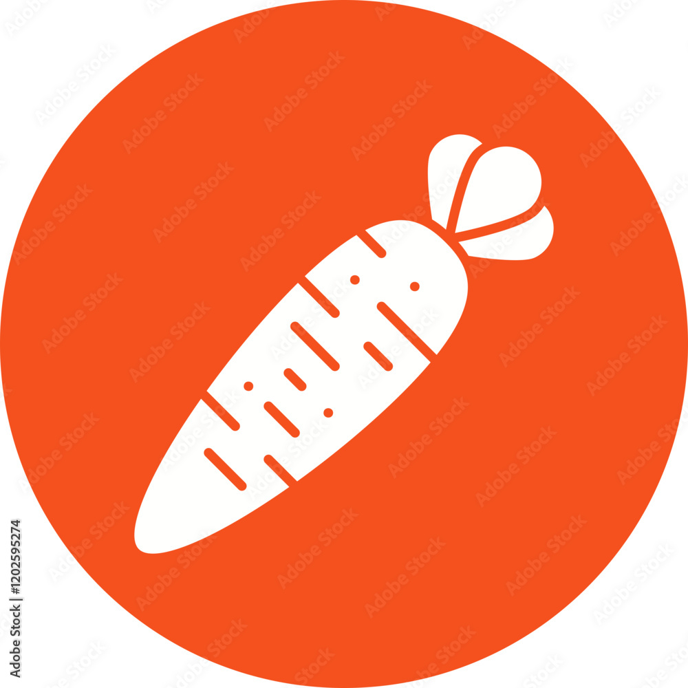 Carrot icon single vector illustration Carrot icon single vector illustration