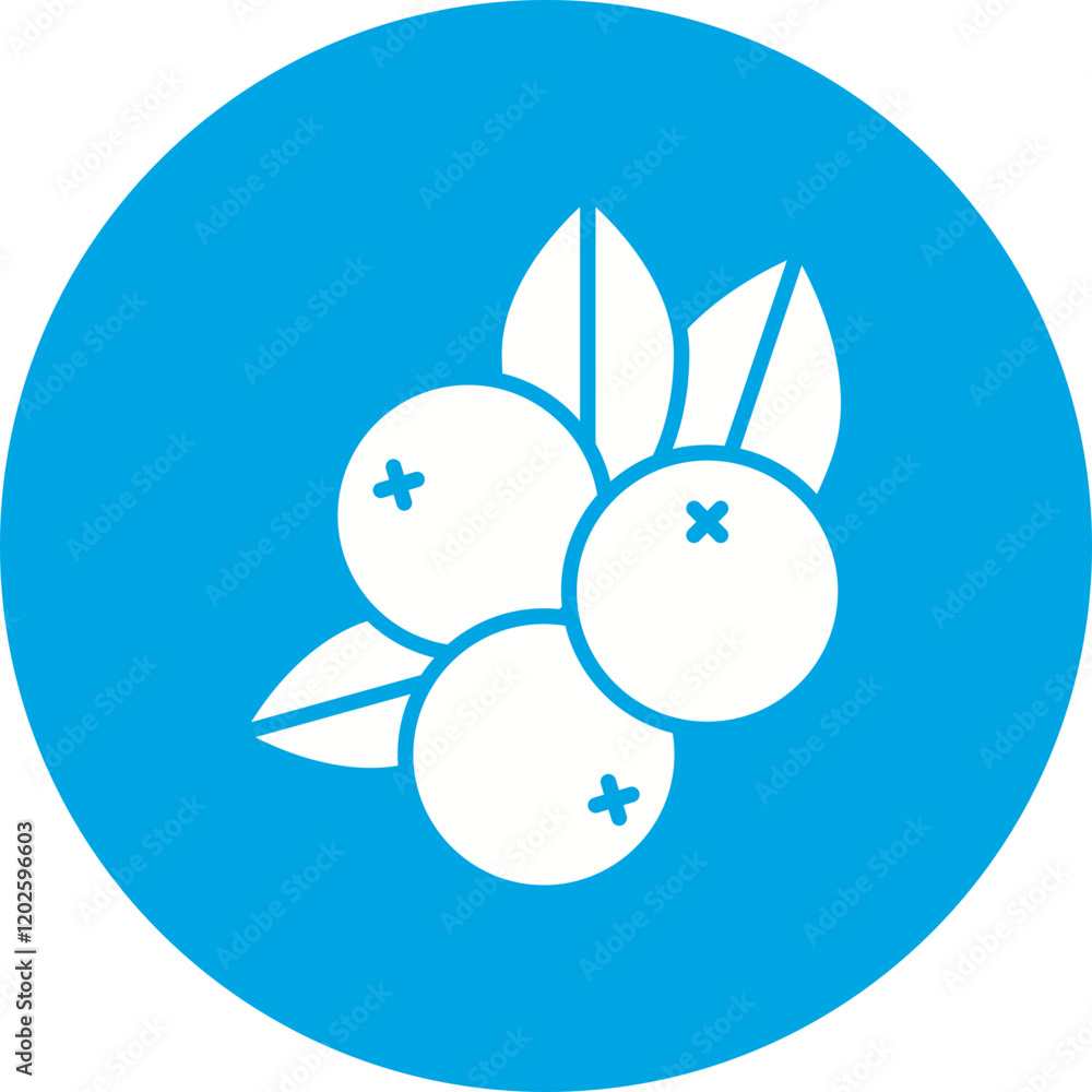 Blueberry icon single vector illustration Blueberry icon single vector illustration