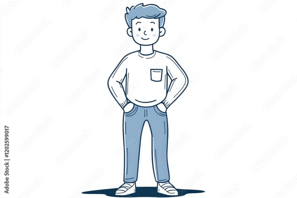 simple line art depicting person with empty pockets simple line art depicting person with empty pockets