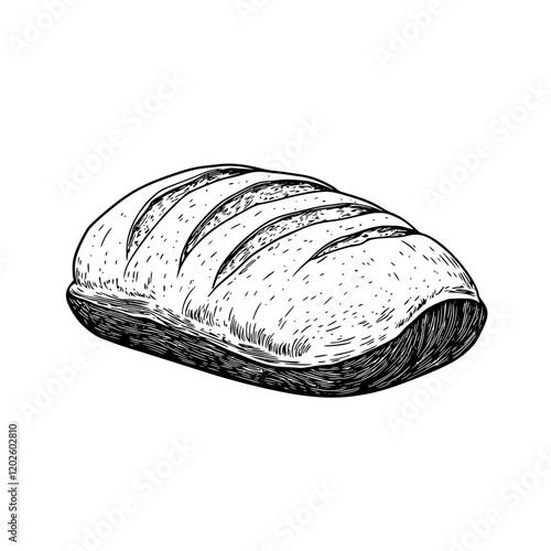 Warm crusty bread resting on a rustic wooden table inviting warmth and comfort in a cozy kitchen setting