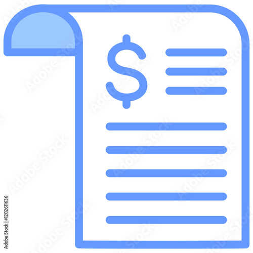 Billing Blue Icon