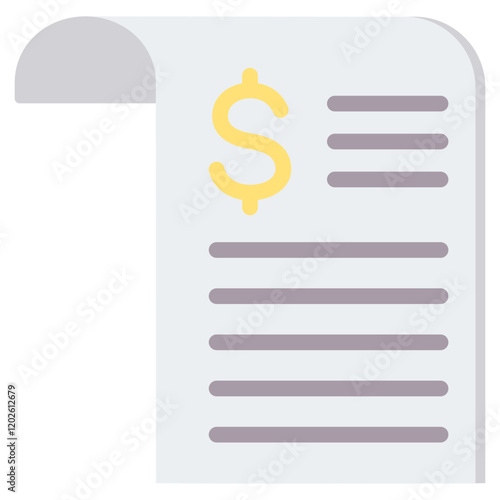 Billing Flat Icon