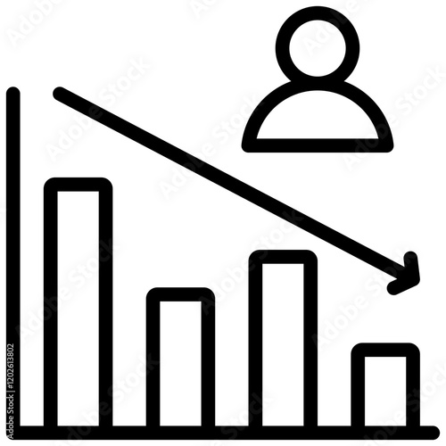 Churn Outline Icon