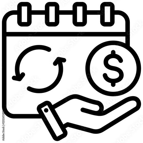 Mrr Outline Icon