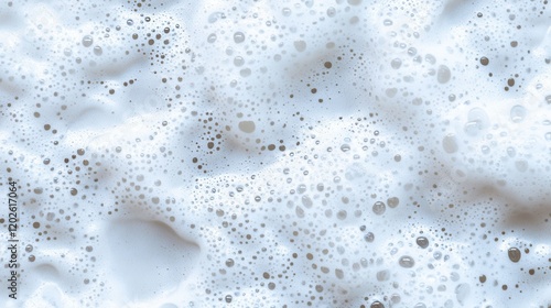 Wallpaper Mural A close-up of white foam with numerous tiny bubbles, creating a soft, textured surface that looks light and airy. Torontodigital.ca