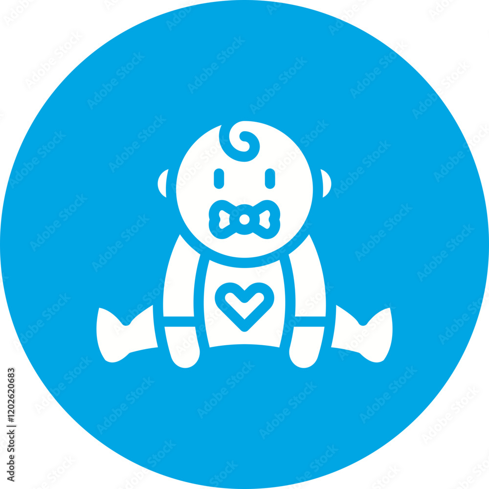 Baby icon single vector illustration Baby icon single vector illustration