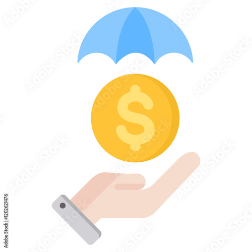 Wealth Preservation Flat Icon