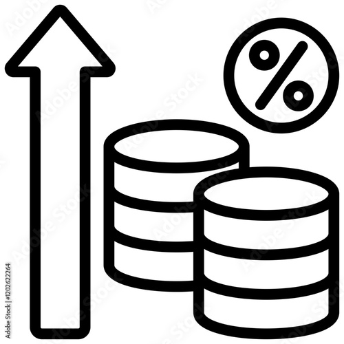 Inflation Outline Icon