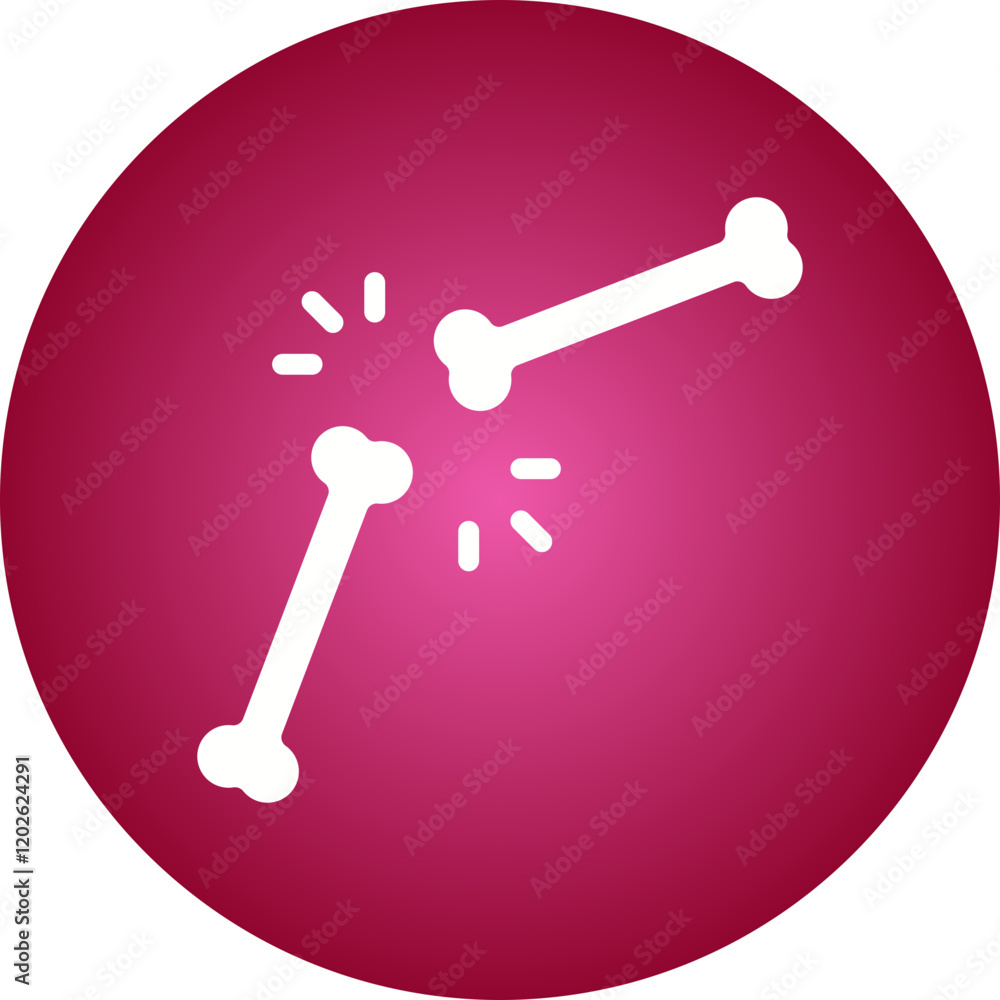 Bone icon single vector illustration Bone icon single vector illustration