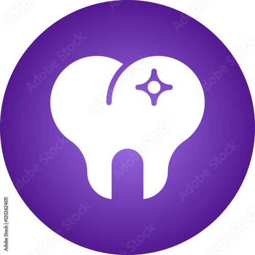 Teeth icon single vector illustration