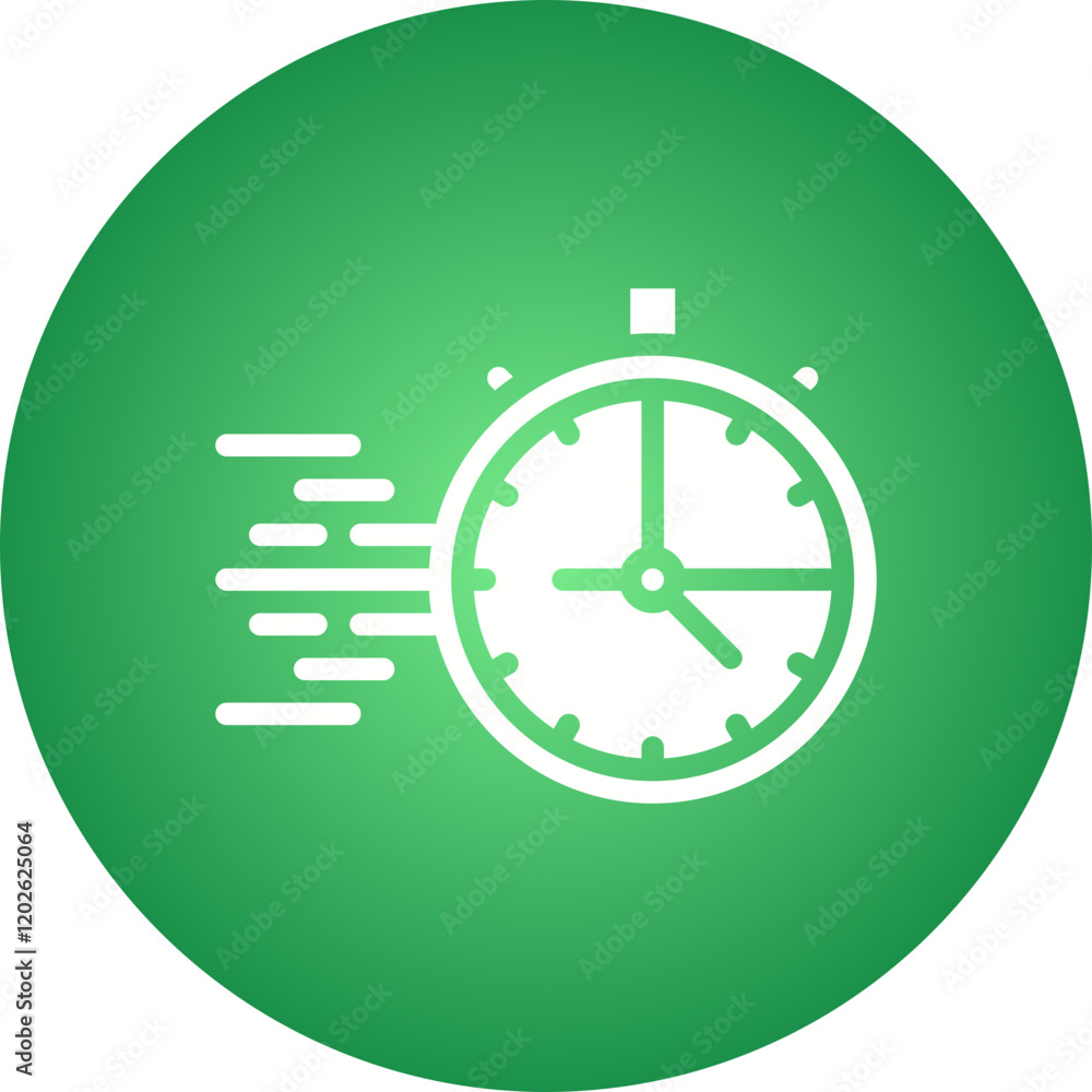 StopWatch icon single vector illustration StopWatch icon single vector illustration