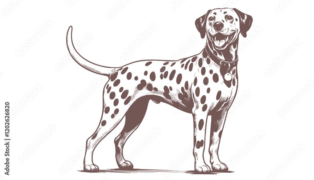Dalmatian dog vector | dog vector | dog illustration | dog silhouette | dog tattoo | dog engraving | dog drawing Dalmatian dog vector | dog vector | dog illustration | dog silhouette | dog tattoo | dog engraving | dog drawing