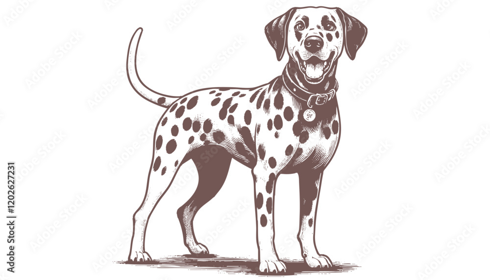 Dalmatian dog vector | dog vector | dog illustration | dog silhouette | dog tattoo | dog engraving | dog drawing Dalmatian dog vector | dog vector | dog illustration | dog silhouette | dog tattoo | dog engraving | dog drawing
