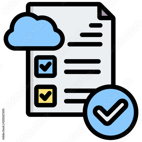 Compliance Outline Color Icon