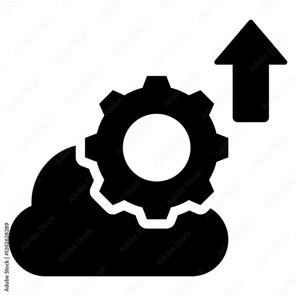 Deployment Glyph Icon