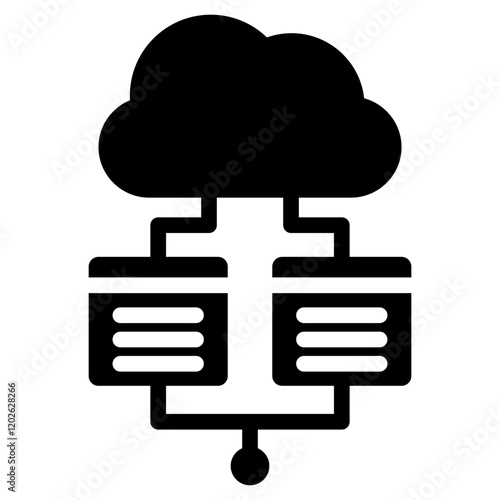 Virtualization Glyph Icon