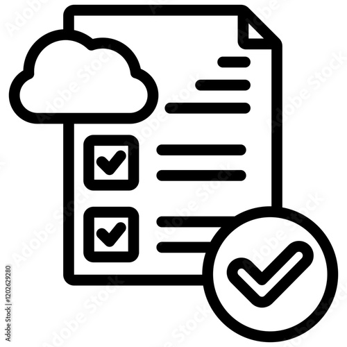 Compliance Outline Icon