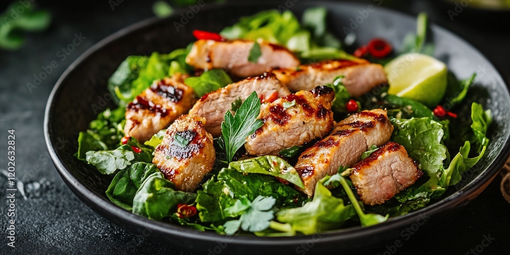 Grilled Chicken Salad with Lime Grilled Chicken Salad with Lime