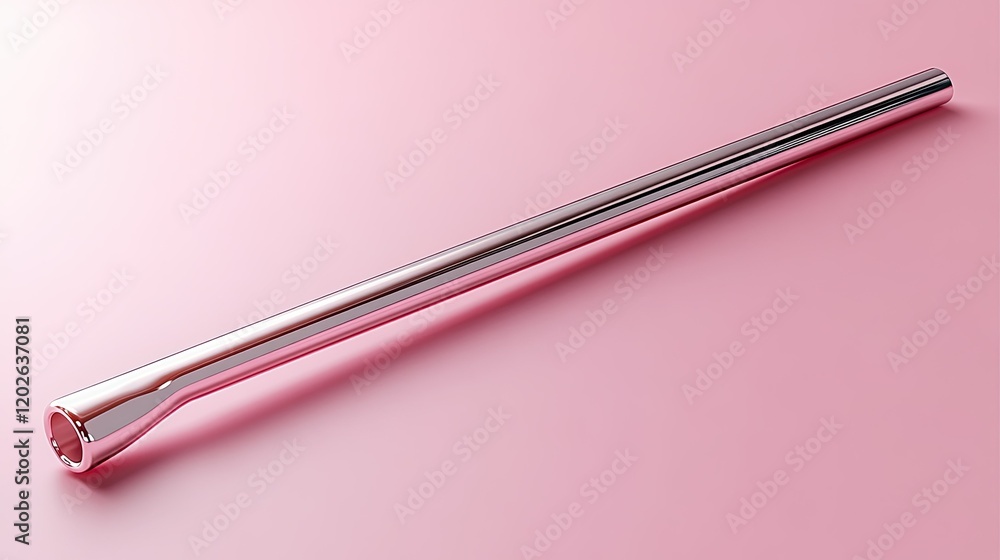 A shiny, chrome-plated socket wrench designed for gripping and turning nuts and bolts. A shiny, chrome-plated socket wrench designed for gripping and turning nuts and bolts.