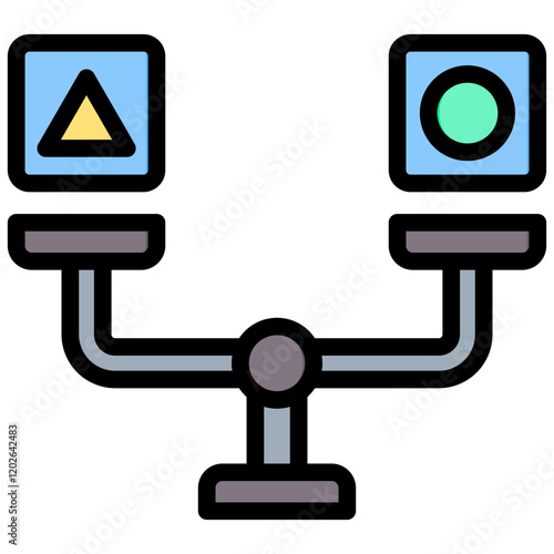 Ab Testing Outline Color Icon