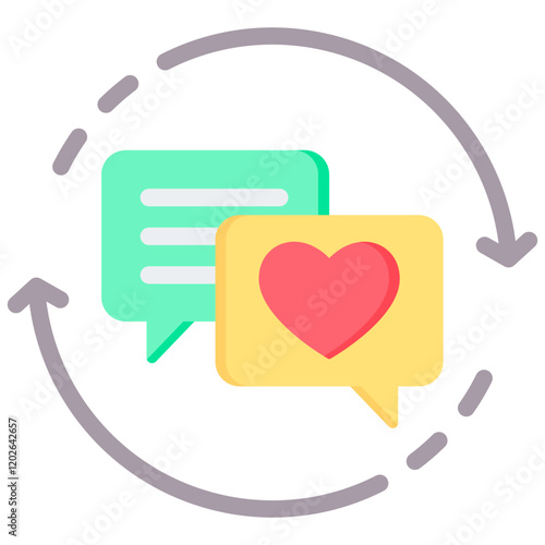 Engagement Flat Icon