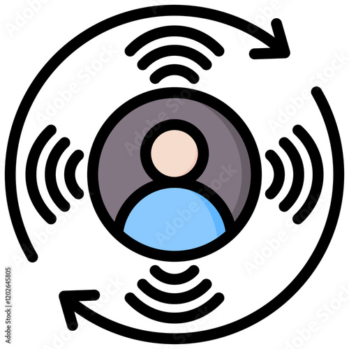 Cultural Sensitivity Outline Color Icon