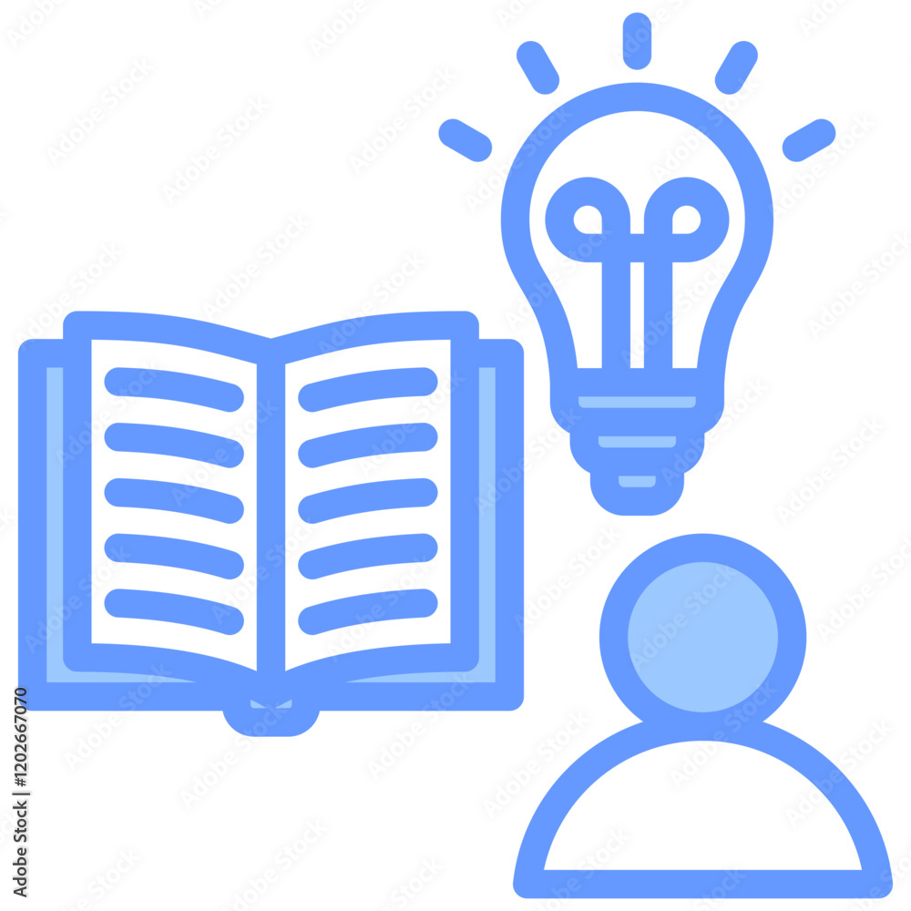 Learning Blue Icon