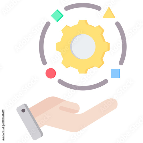 Adaptability Flat Icon
