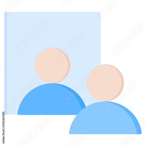 Reflection Flat Icon