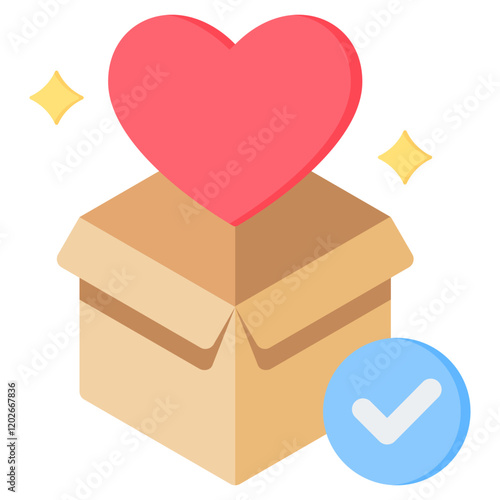 Fulfillment Flat Icon