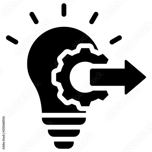 Initiative Glyph Icon