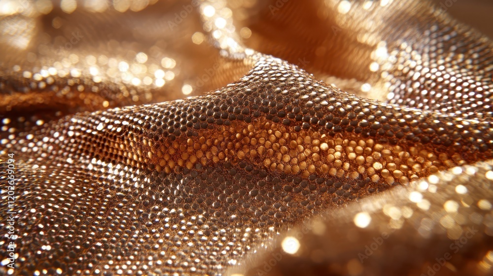 Luxurious Gold Sparkle Fabric Texture Shimmering Glittering Sequins Close Up Luxurious Gold Sparkle Fabric Texture Shimmering Glittering Sequins Close Up