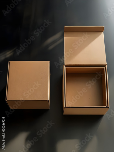 empty box mockup
