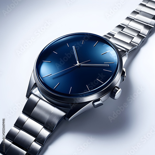 blue watch mockup