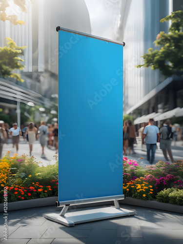 billboard on the street mockup