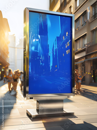 billboard on the street mockup