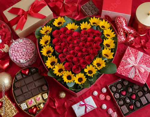 heart shaped chocolates