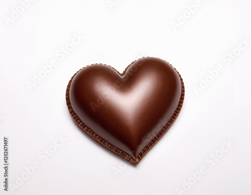 heart shaped chocolate candy