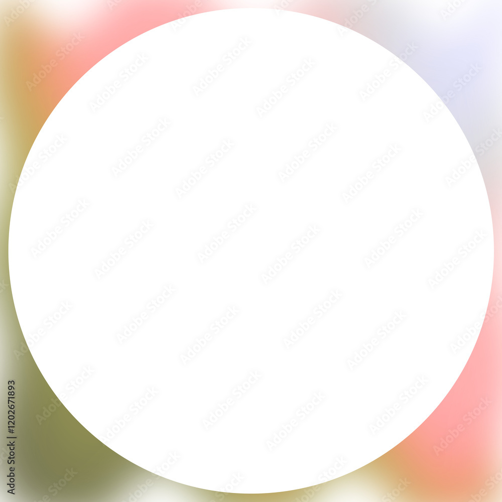 Obraz premium Abstract Glowy Gradient Dreamy Element
