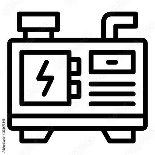 electric generator icon