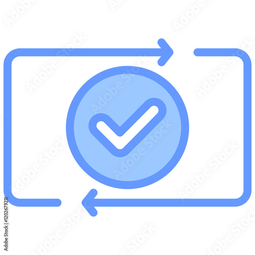 Iterate Blue Icon