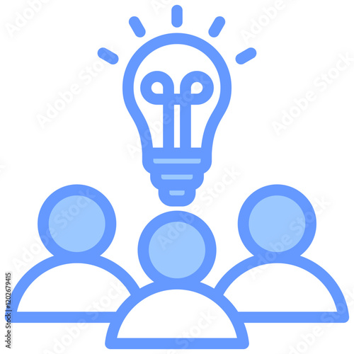 Co Founder Blue Icon